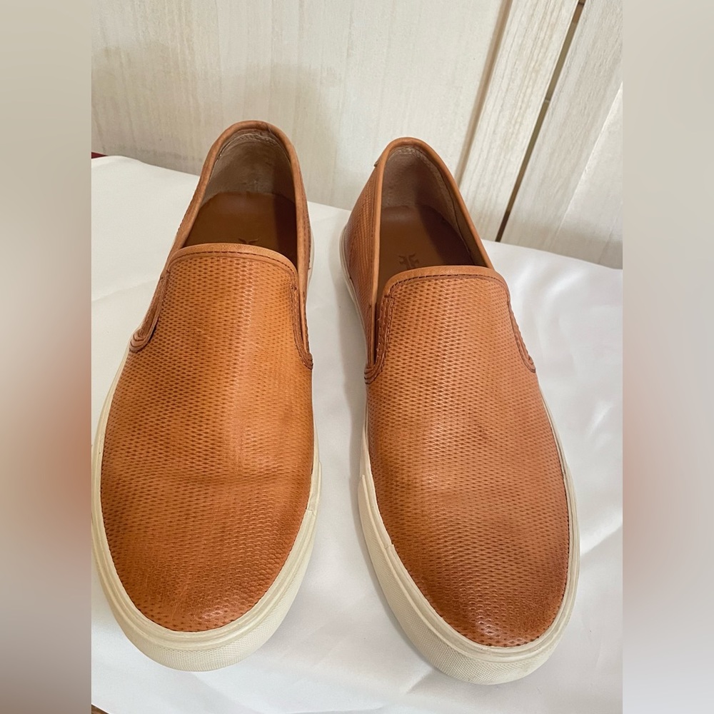 Frye Brett Perf Leather Slip-On